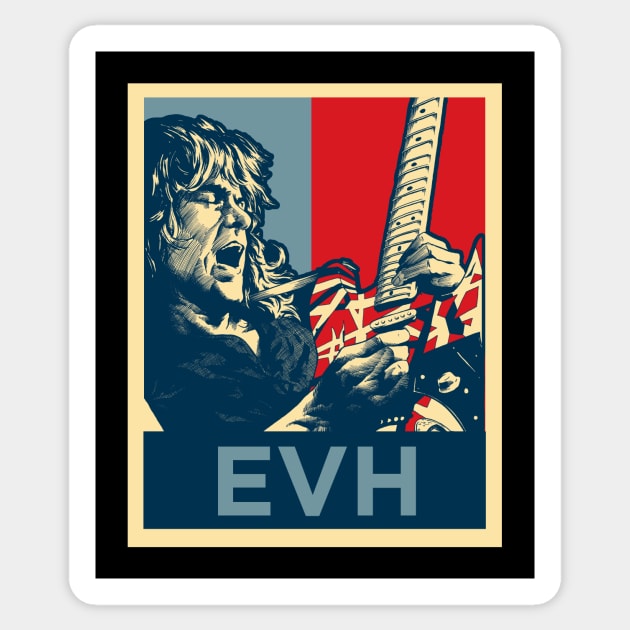 EVH Hope Sticker by JonathanGrimmArt